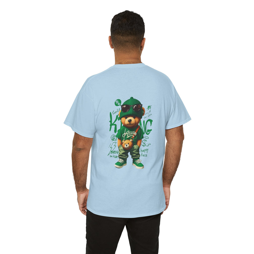 Bear King T‑Shirt – Cute Urban Teddy Graphic Tee