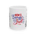 Mom's Energy Level Ceramic Mug — Mother's Day Coffee Tea Cup (11oz, 15oz)