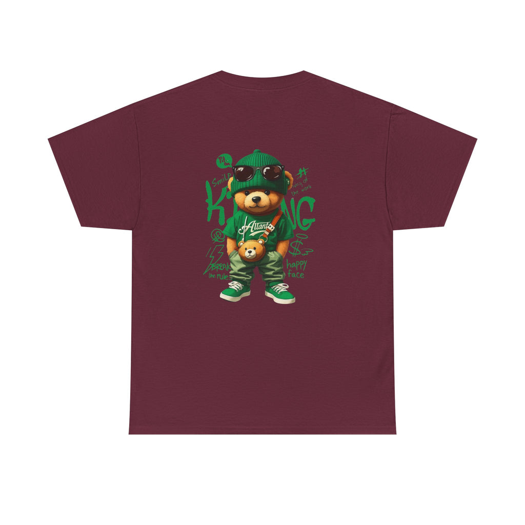 Bear King T‑Shirt – Cute Urban Teddy Graphic Tee