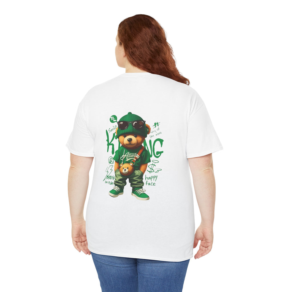 Bear King T‑Shirt – Cute Urban Teddy Graphic Tee
