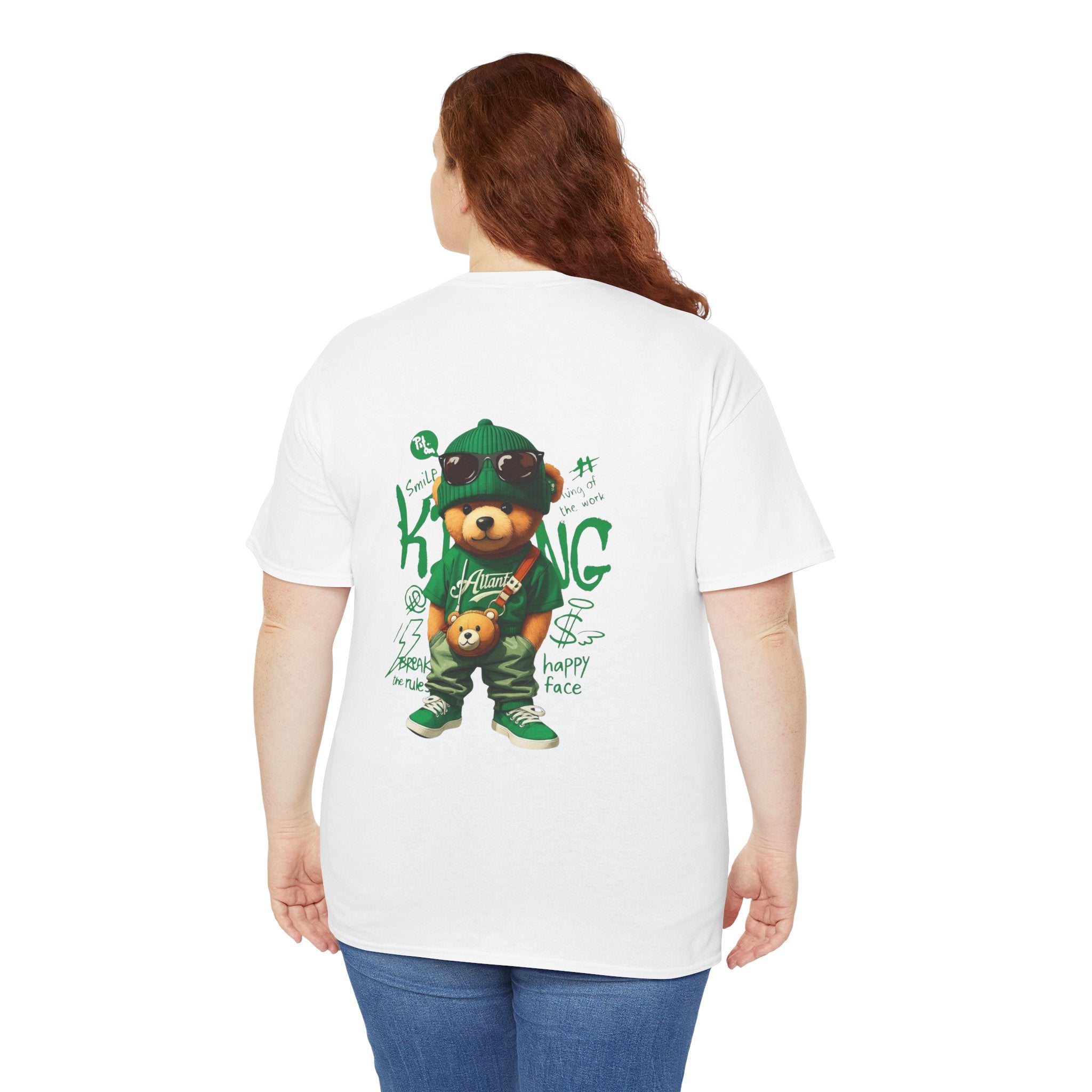 Bear King T‑Shirt – Cute Urban Teddy Graphic Tee